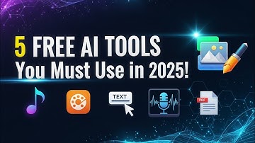 5 Free AI Tools You Must Use in 2025: TinyWow, Leonardo AI, Prompt Cowboy & More