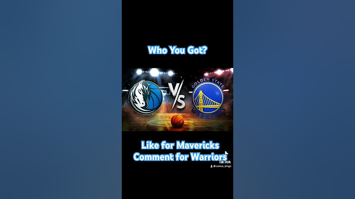 Who You Got: Mavericks Vs Warriors | NBA Cup