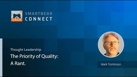 The Priority of Quality by Mark Tomlinson