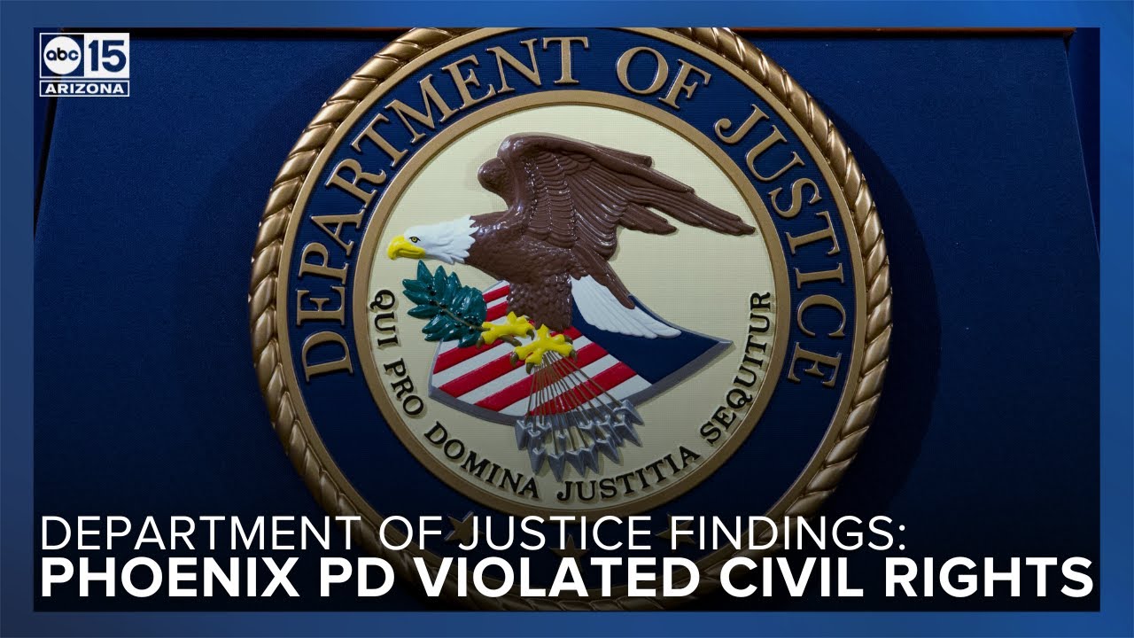 Department of Justice announces findings of review of Phoenix Police Department