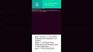 How to run a Java program in the Terminal   Running Java Programs in CMD | Step-by-Step Guide java
