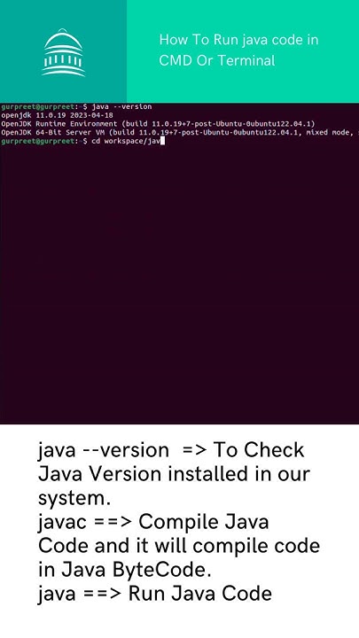 How to run a Java program in the Terminal ? Running Java Programs in ...