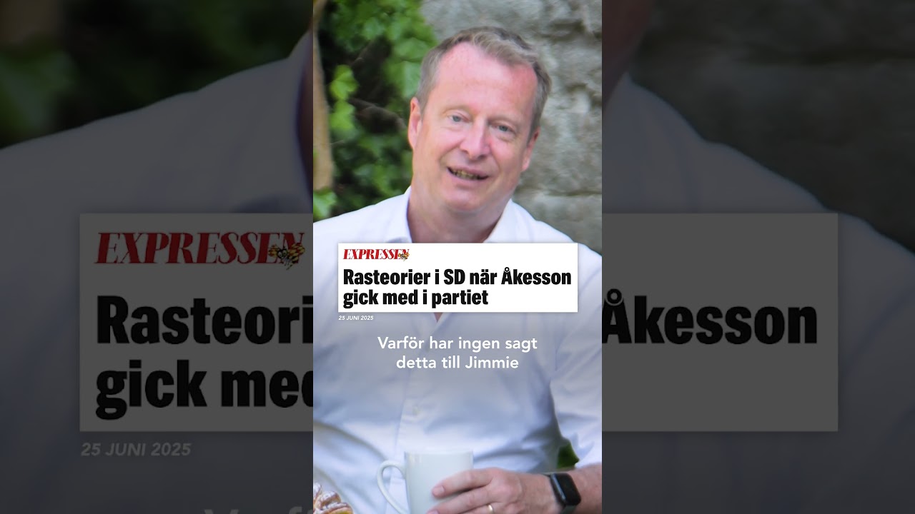 Jimmie är chockad! - Fredagsfika med Anders Ygeman