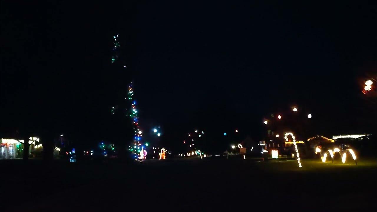 Christmas Lights on Buckskin Drive in Farmington, New York YouTube