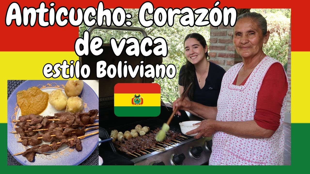 ANTICUCHO de CORAZON DE RES estilo BOLIVIANO! Recetas típicas
