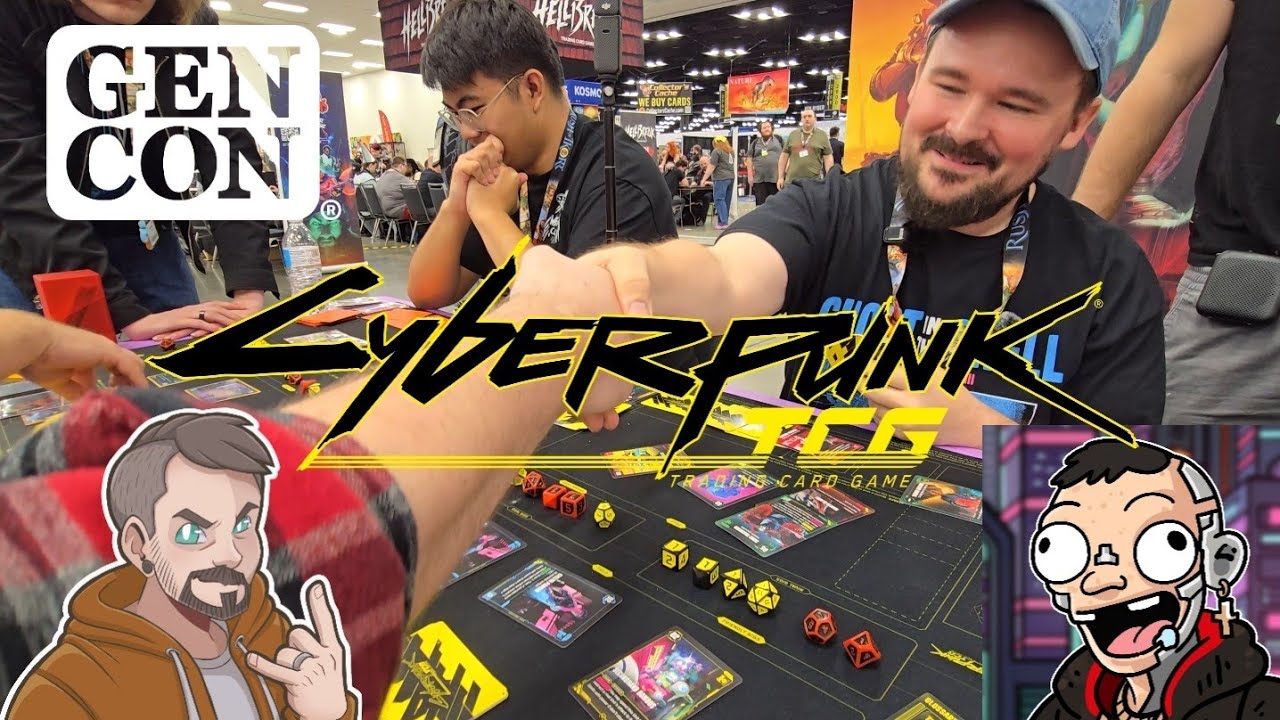 Cyberpunk TCG Demo Gameplay from GenCon 2026 w/ ‪@Gonkbehavior