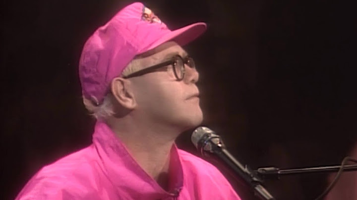 Candle in the Wind Unplugged version - Unplugged performance video thumbnail