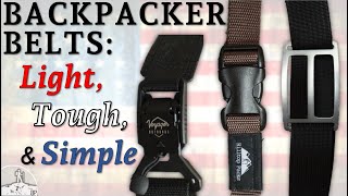 Best Backpacker Belts