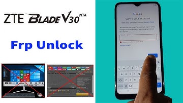 Zte Blade V30 Vita(ZTE8030) Frp Unlock/Remove Google Accounte/Gmail lock On 100% Working