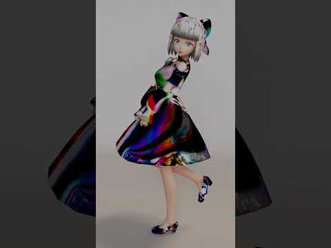Blenderで遊んでみた Momoさん Shorts