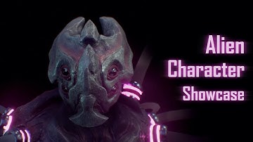 Unreal Engine 4 Alien Character showcase