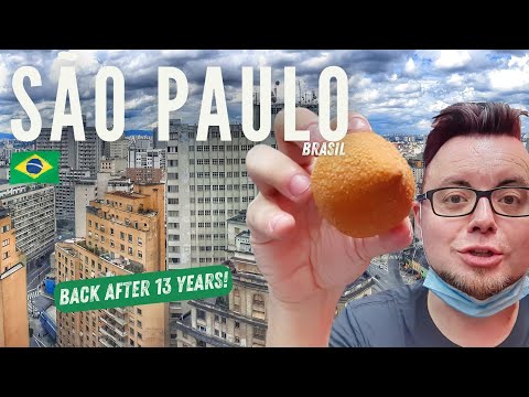 🇧🇷 DAY ONE in SÃO PAULO (INSANE Brazilian MEGACITY!) | BRITISH Guy Travels BRAZIL | Coxinha & MORE!