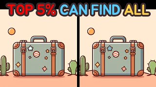 [Find the difference] TOP 5% CAN FIND ALL! HARD ONE! [Spot the difference]