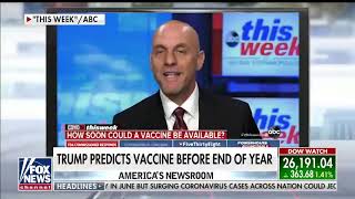 Trump predicts COVID 19 vaccine by end of year despite FDA's pushback