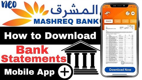 How to Download Statement in Mashreq Neo Mobile App