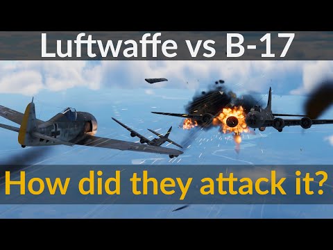 How The Luftwaffe Wanted to Defeat the B-17