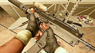 Left 4 Dead 2 Realism Expert Gameplay MP7A1 Custom SMG COD MW MW2019 Weapon