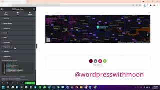 how to create dark mode google map on Elementor pro
