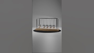 Newton Pendulum Ball Loop Animation in Blender