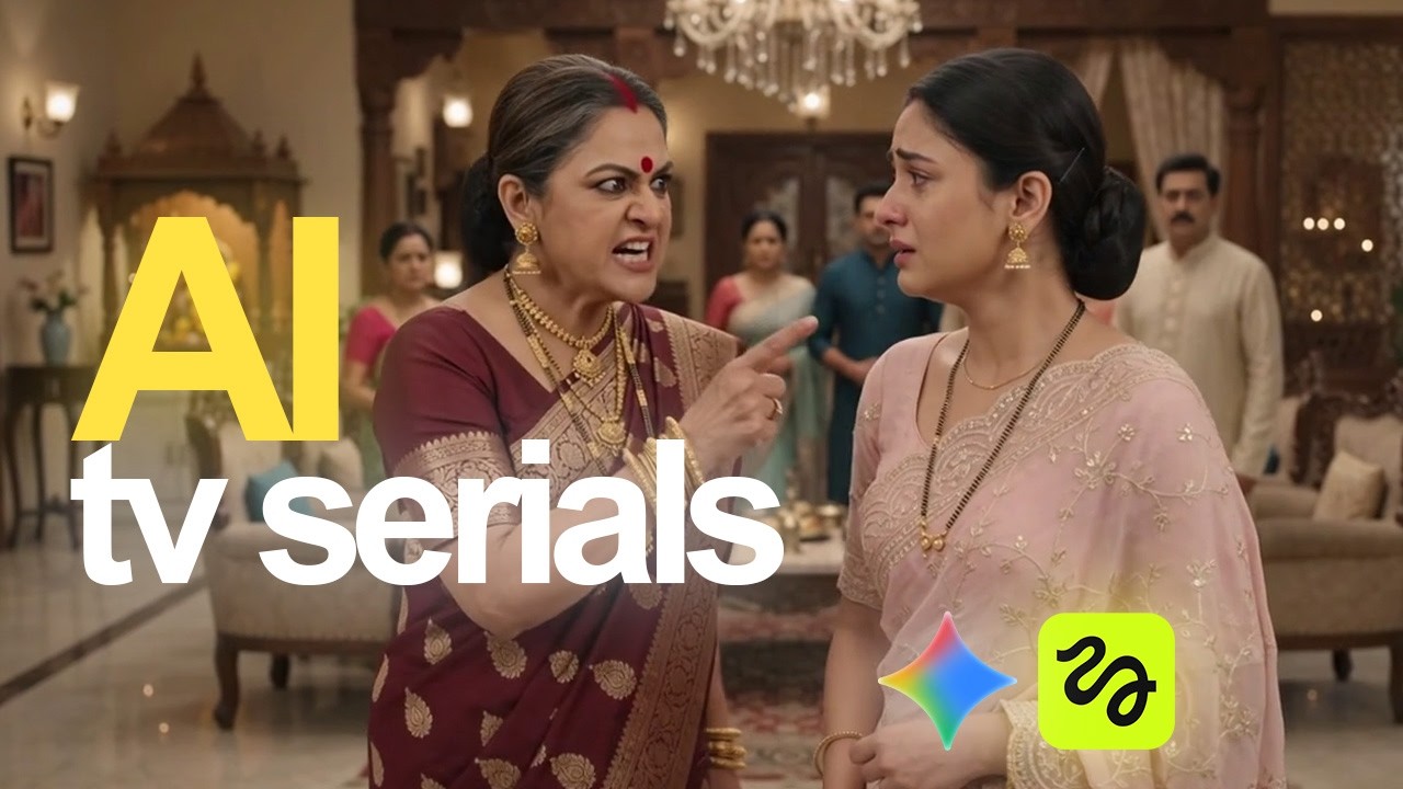 TV Serials with AI Google's New AI can Create TV DRAMA Scenes