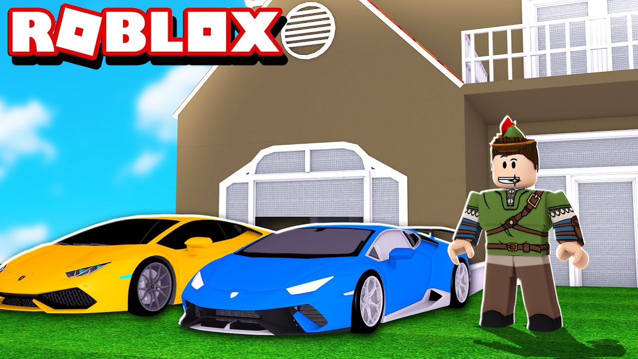 Comprei Uma Casa Nova No Roblox House Tycoon Youtube - robin hood roblox para colorir