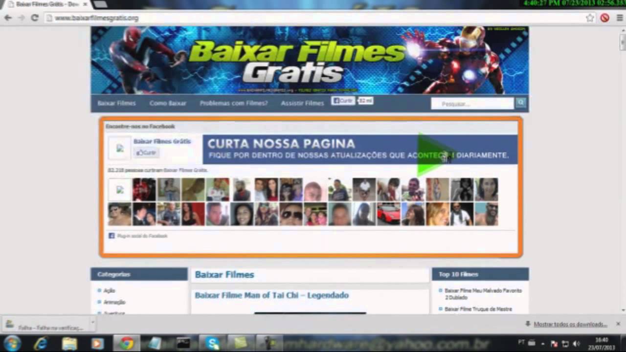 Como Fazer Download De Filmes No Youtube
