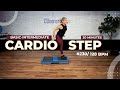 30 Min Step Aerobics Workout at 128 BPM for Basic to Intermediate #230