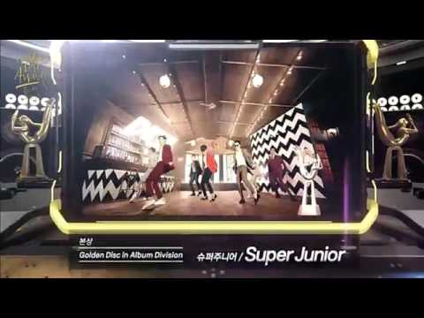 [160121] Golden Disc Awards - Super Junior cut