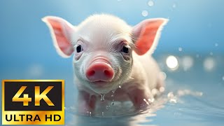 Baby Animals 4K ~  Fun Day For Young Animals With Relaxing Music ~ Heal The Mind by Tiny Paws 785 views 2 weeks ago 11 hours, 54 minutes