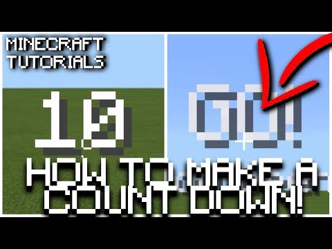 How To Make A Countdown In Minecraft! | PS4 Bedrock Edition #4
