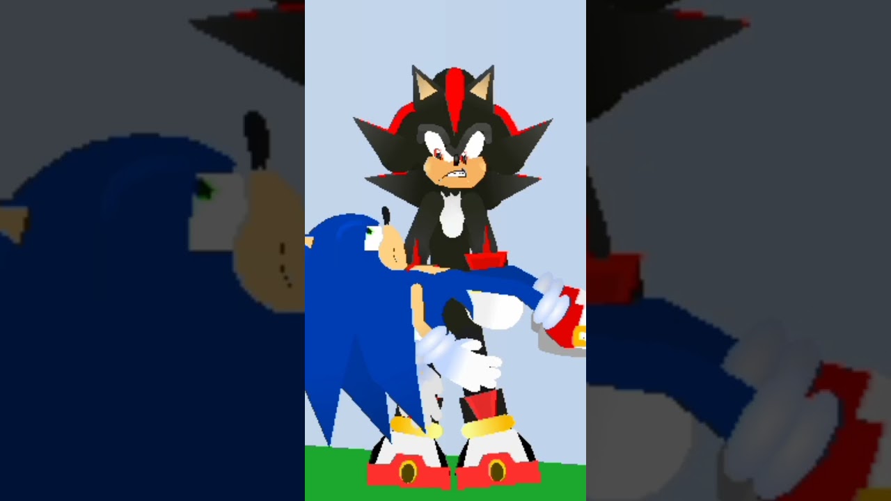 sonic and shadow vs buu | stick nodes #sticknodes #sonic #shadow #buu
