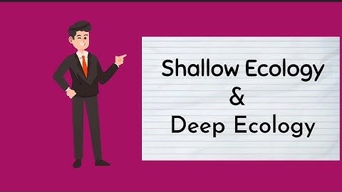 Shallow Ecology & Deep Ecology | Ecocriticism ||  Literary Criticism and Theory || Eng Lang & Lit