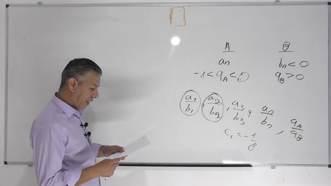 פתרון בגרות 581 קיץ 2023 מועד א שאלה 2-סדרה הנדסית.