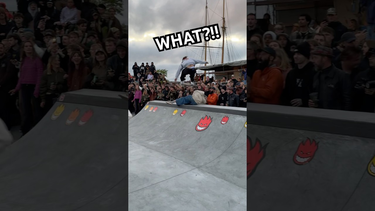 One of my favorite skate contest moments ever!! 🙌🏽🛹 