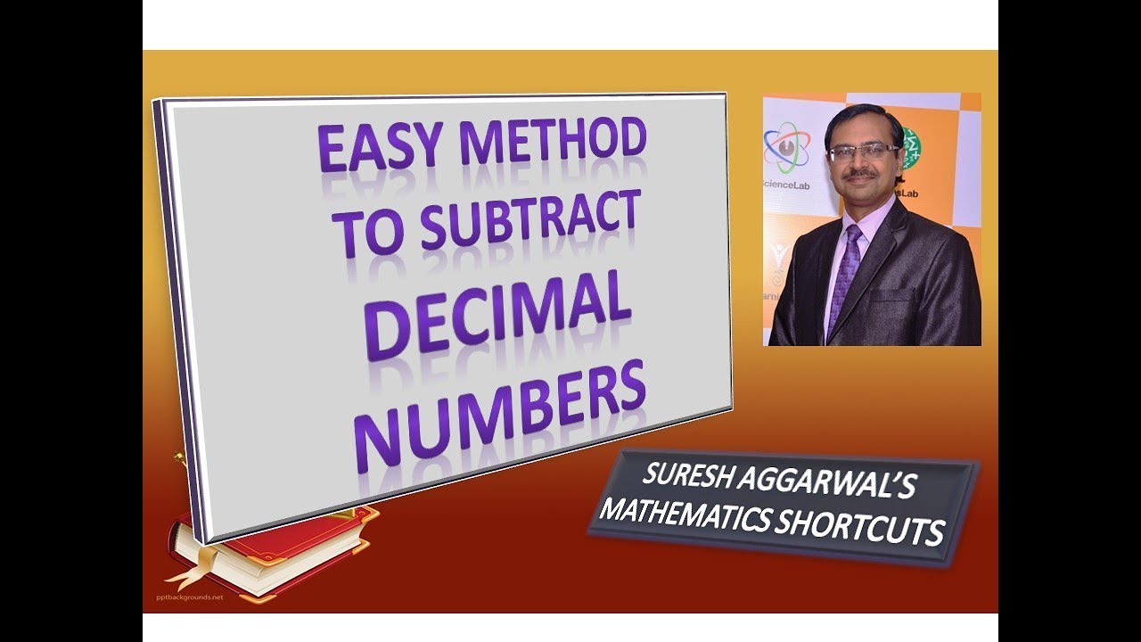 Trick 158 - Shortcut to Subtract Decimal Numbers Easily - YouTube