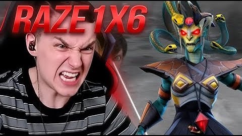 RAZE1X6 НА МЕДУЗЕ! CUSTOM HERO CHAOS