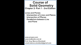 COURSE OF SOLID GEOMETRY - CHAPTER 2 - PART 1 - 2nd EDITION
