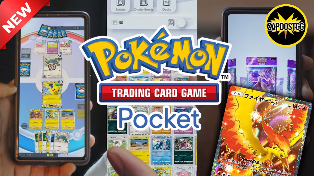 What is the new Pokemon TCG Pocket 2024 Mobile Game!? What is the new Pokemon TCG Pocket 2024 Mobile Game!?