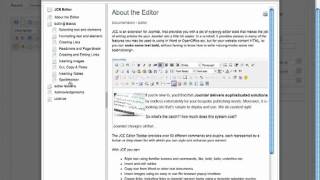 Introduction to the WYSIWYG Editor