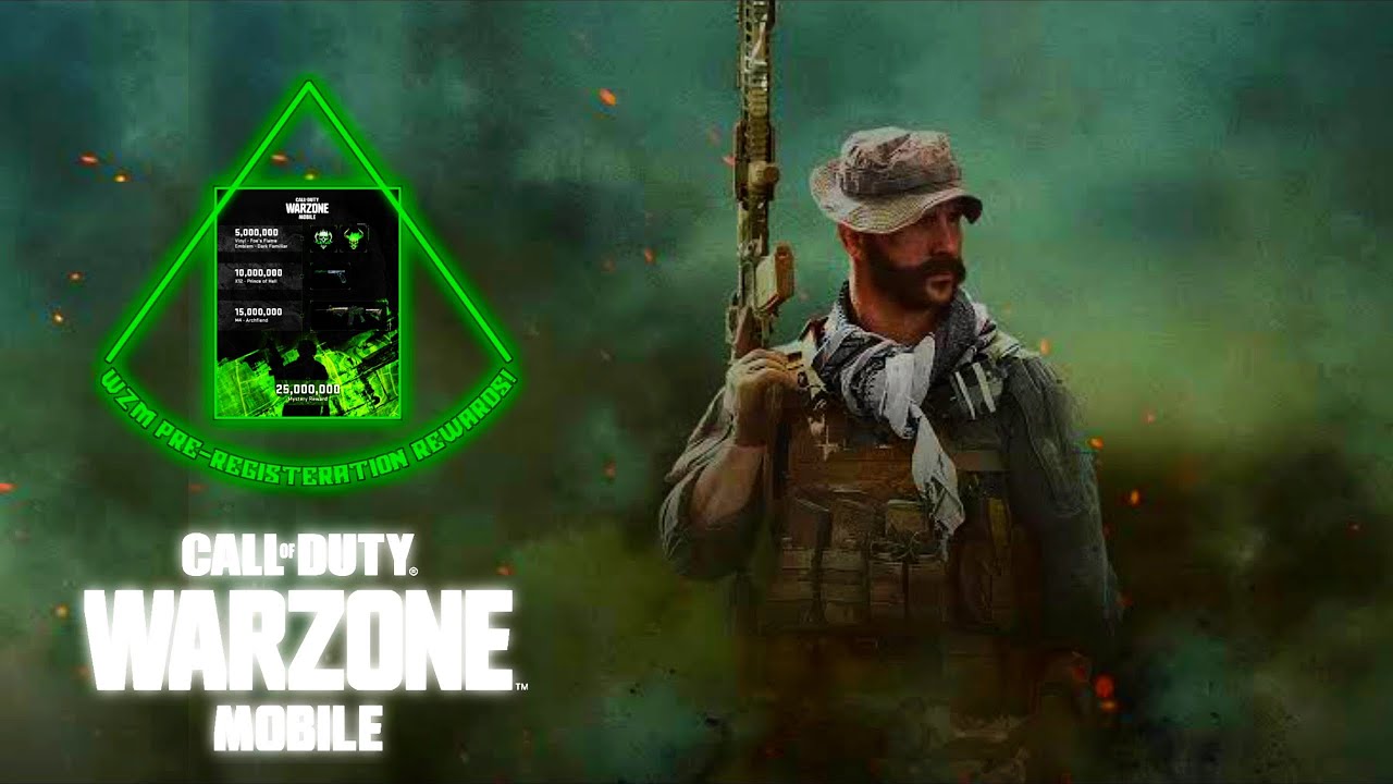 Call of Duty Warzone Mobile Pre Registration Rewards