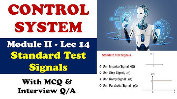 Test Signals in Control Systems| Impulse, Step, Ramp & Parabolic Signals #controlsystem #signal #mcq