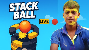 Stack Ball 3d 🔴 LIVE Gameplay (Part-44)#shortslive