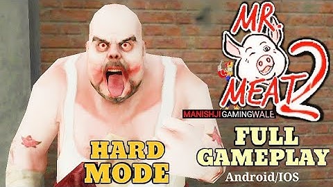 MR. MEAT 2 Prison Break | Full Gameplay | Hard Mode | Tunnel Escape |