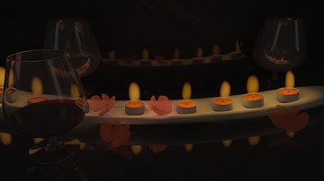 3ds Max Candle Fire Effect with animation vray tutorial