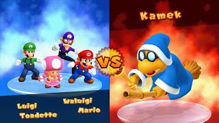 Mario Party 10  Mario vs Luigi vs Toadette vs Waluigi  Chaos Castle