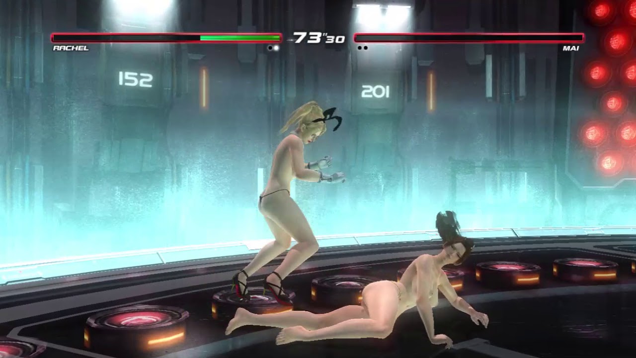 DEAD OR ALIVE 5 Last Round RACHEL TOPLESS BUNNY