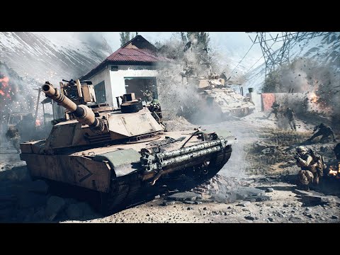 BF6 - AGM Abrams on Operation Firestorm