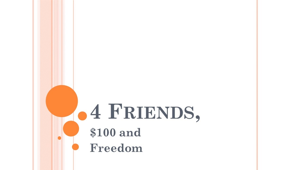 June 26, 2021 | 4 Friends, $100 and Freedom | Karen Nicola - Grief Coach