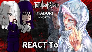 🥀|| JUJUTSU KAISEN React to ITADORI YUJI// IMMORTAL Yuji {GCRV/JJK} react to the Future/ part -1 ||🥀