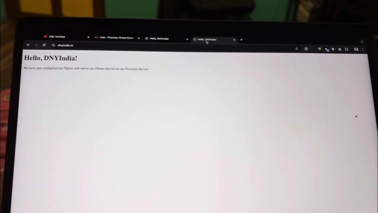 Hosting my home lab web server with custom domain via network tunnel 